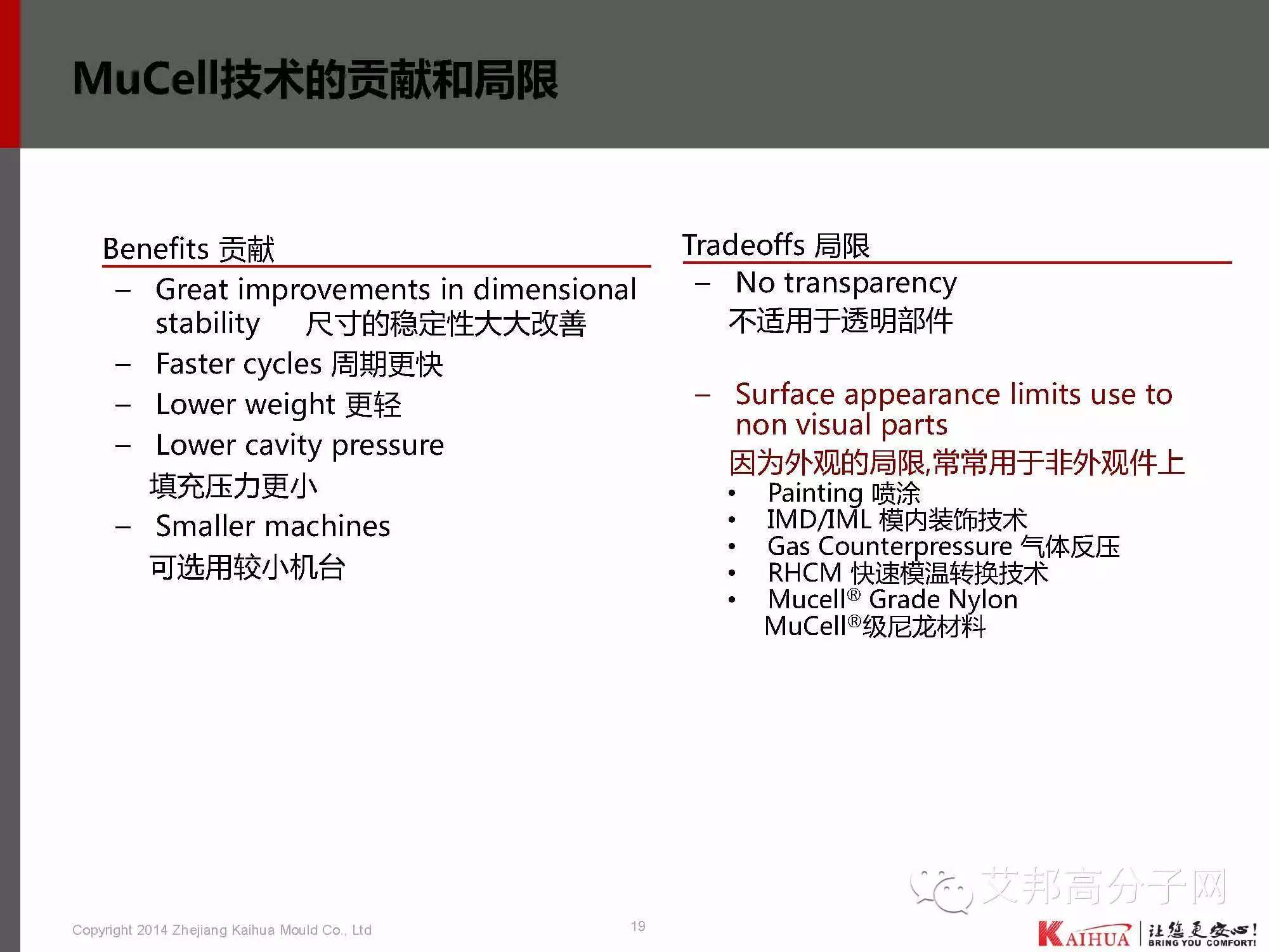 靖凯模塑：带你认识微发泡技术工艺、应用、模具设计、CAE分析、产品问题